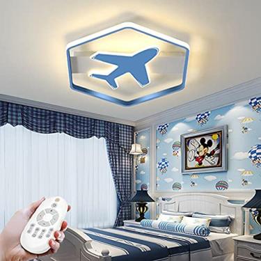 Imagem de Luminária de teto LED para sala de estar, luminária de teto com controle remoto, lustre regulável, moderno, quarto, sala de estar, corredor, cozinha, iluminação interna, quarto infantil, lâm