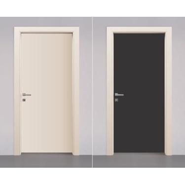 Imagem de Adesivo Envelopamento Decorativo de Porta Lisa Preto Fosco (70cm)