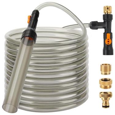 Imagem de Kit de troca de água Hygger Aquário sem balde com torneira de metal