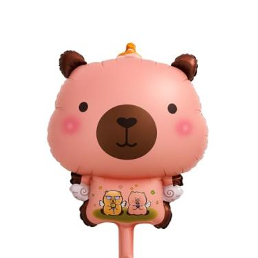 Imagem de Kit Cartelado Capivara 3D – 25 Modelos Temáticos (1 Unidade por Cartelado) – Decoração de Festa, Painel e Mesa Infantil – Foil Premium Luma Festas (Capivara Baby)