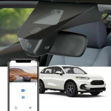 Imagem de Fitcamx 4K Dash Cam Adequada para Honda HR-V 2023-2026 Sport LX EX-L (Gen3), Integrado OEM Estilo, UHD 2160P Vídeo, WiFi & APP, Loop Gravação, G-Sensor, Plug & Play, Fácil de Usar, 64GB Cartão