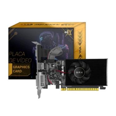 Imagem de Placa De Vídeo BRX Geforce Gt730, 4GB, 128 Bits, DDR3