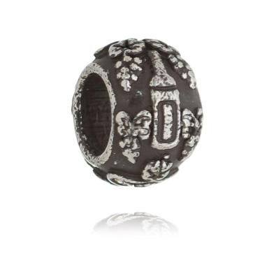 Imagem de Charm Garrafinha De Vinho Revestida Em Prata Velha