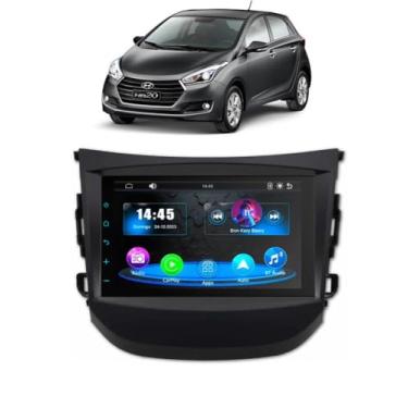 Imagem de Kit Multimídia HB20 2012/2019 7 Pol CarPlay AndroidAuto - 708BR Roadstar