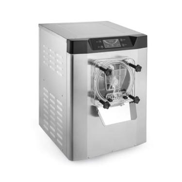 Imagem de Máquina de Raspadinha Máquina de sorvete comercial totalmente automática alto rendimento, escavação bola, neve, máquina, feijão mungo, areia, leite Faz Sorvete Cremoso