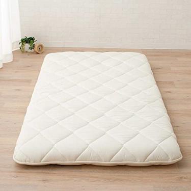 Imagem de Conjunto de futon japonês EMOOR Classe com 3 capas, tamanho solteiro, feito no Japão Full(55x79in) 01futon Mattress Only