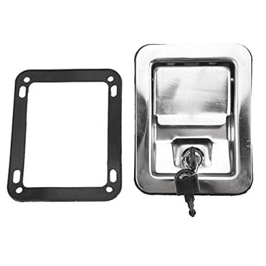 Imagem de Kit de chaves de bloqueio de alça de aço inoxidável 304, trava de remo, espelho durável, polido, resistente ao fogo, anti-erguimento para máquinas de construção de unidade