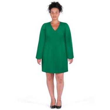 Imagem de City Chic Vestido coquetel feminino plus size - Kyla, Verde, 50