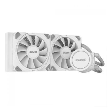 Imagem de Water Cooler Pcyes Sangue Frio 3 240mm - (AMD / INTEL) - TDP 250W - Branco - WCSF3240WGBR