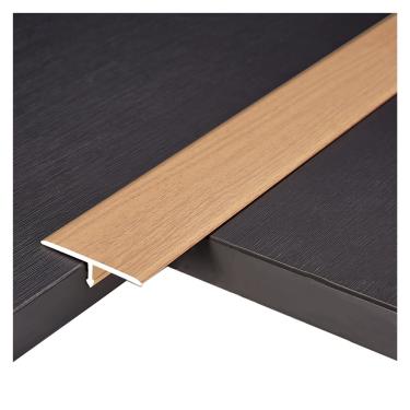 Imagem de Tiras De Transição De Alumínio De 2 Cm De Largura, Barra De Transição De Moldagem Em T Para Pisos De Madeira E Ladrilhos De Madeira, Ladrilhos De Carpete Laminado De Madeira, B, Length 100cm/39.4in