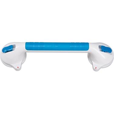 Imagem de Barra de apoio para chuveiro de sucção Carex – Alça de chuveiro ultra aderente de 40,64 cm – Barras de apoio duplas para banheiras e chuveiros – idosos, deficientes, produtos de assistência a idosos