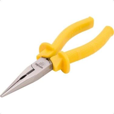 Imagem de Alicate bico meia cana 6" reto vanádio isolado 1000v Vonder