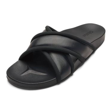 Imagem de OLUKAI Sandália feminina Ani Slide, Pedra vulcânica/pedra vulcânica, 37