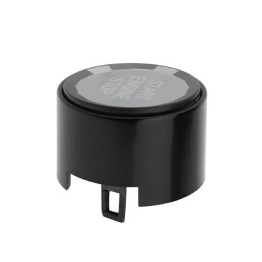 Imagem de SING F LTD Capa de botão Crystal Engine Start Stop compatível com BMW F30 F31 F20 F21 F Series ABS acabamento de substituição de plástico, preto
