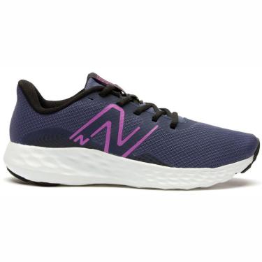 Imagem de Tênis New Balance 411v3 Feminino Roxo Branco Confortável-Feminino