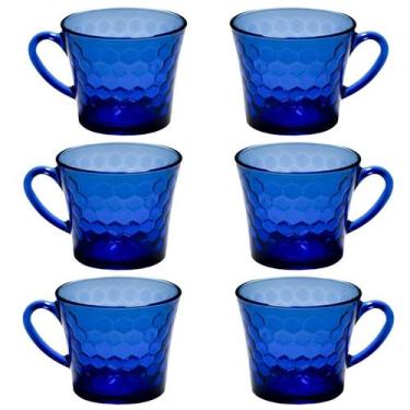 Imagem de Xícara Vidro Colmeia 200Ml ul - Mabel