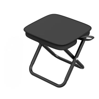 Imagem de Banqueta Dobrável cadeira de pesca leve piquenique cadeira de acampamento dobrável pano de alumínio