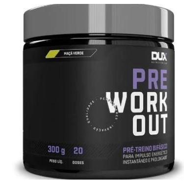 Imagem de Pre Workout Original (300g) Dux Nutrition, Maça Verde