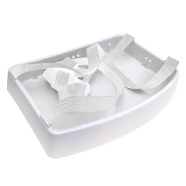 Imagem de Bandeja Degustação Pequena Com Alça Na Cor Branco - Balcão E Bandeja