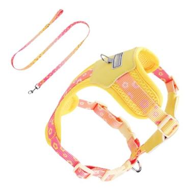 Imagem de Peitoral para animais de estimação, arnês de treinamento para cães | Colete respirável ajustável para esportes ao ar livre, parque, raças pequenas, caminhadas, serviço de aventura, trabalho, carro