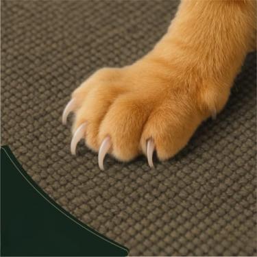 Imagem de Arranhador Para Gatos Com Almofada Adesiva — Capa Protetora Para SofáS, Camas E MóVeis(1 unidade,Marrom/Camelo)