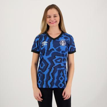 Imagem de Camisa Grêmio III 21/22 s/n° Torcedor Umbro Feminina-Feminino