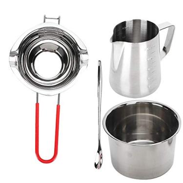 Imagem de Generic Kit de Fabricação de Velas, Aço Inoxidável, Conjunto de Ferramentas de Artesanato Aromático para Velas Artesanais Diy, Copo de Cera de Derretimento de 550ml para Artesanato Doméstico