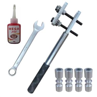 Imagem de Alicate Lokring + Chave + Cola + 4 Juntas 1/4 x 1/4