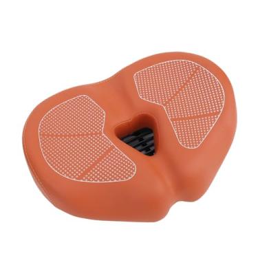 Imagem de SUNGOOYUE Selim de Bicicleta, Assento de Bicicleta Largo Dobrável Em Couro PU Com Dupla Absorção de Choque e Design Ventilado para Elétricas Adultas e Conforto de Ciclismo (#12)