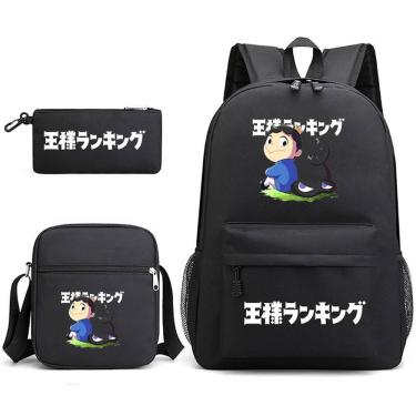 Imagem de Conjunto de mochilas Rankings Of Kings Cartoon Kids School Nylon