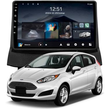 Imagem de Multimídia Adak 9P Fiesta E New Fiesta 2011 A 2019 2+64GB Quadcore Carplay Android Auto Gps