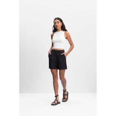 Imagem de Blusa Cropped Feminina Canelada Essendi-Feminino
