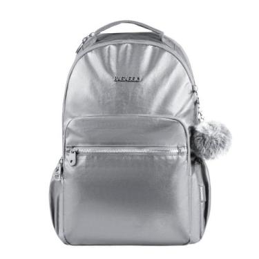 Imagem de Mochila Feminina Perolada 23J Prata - Bagaggio, Prata, U