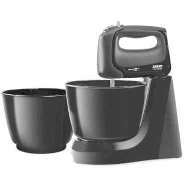 Imagem de Batedeira Arno Mini Chef 400w Preta 220v