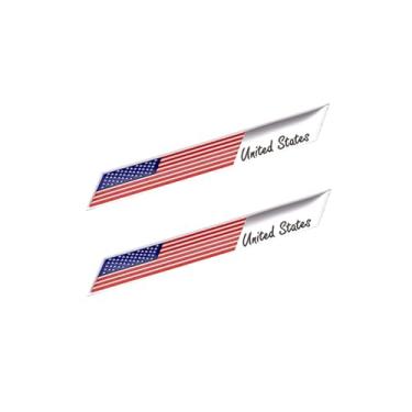 Imagem de Ysmzzmsy Conjunto de adesivos com a bandeira do país, design de sol nascente branco e vermelho, 0,6 x 3,86 polegadas, etiquetas de corpo e painel traseiro (Estados Unidos)