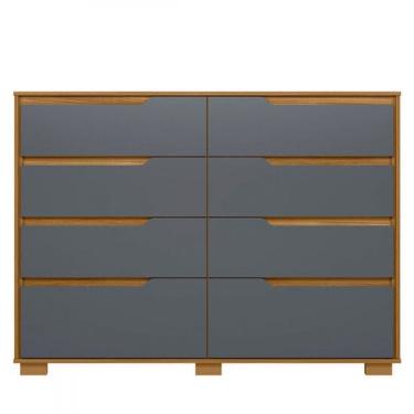 Imagem de Cômoda 8 Gavetas MDP Moval Georgia