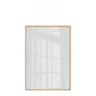 Imagem de Moldura A2 40x60 Quadro Acetato Para Retrato Foto Poster Certificado (Avelã)