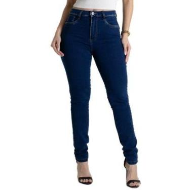 Imagem de Calça Jeans Sawary Modela Bumbum - 280519 - BLUE BLACK 46-Feminino