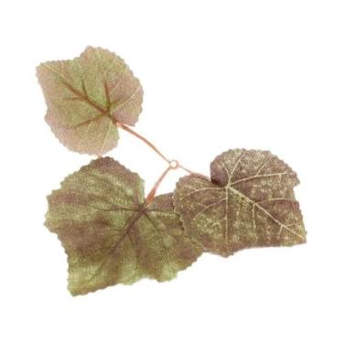 Imagem de Folhas Artificiais Verdes 30-60 Peças Decorações De Plantas Simuladas 