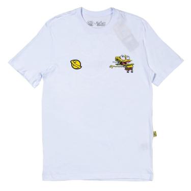 Imagem de Camiseta Lost X Bob Esponja Krustpants Branco-Unissex