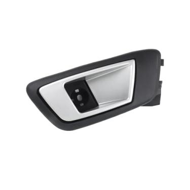 Imagem de Conjunto da maçaneta da porta interna traseira dianteira do carro esquerda direita dentro da maçaneta da porta compatível com Ford Fiesta 2009 2010 2011-2014 8A61-A22601 8A61-A2260(Rear right)