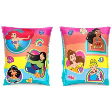 Imagem de Boia de Braço Inflável Infantil Princesa Disney Bestway Mor