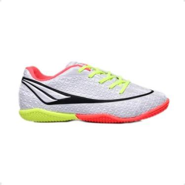 Imagem de Chuteira Indoor Infantil Penalty Storm Kids Xxi Branca, Bc, Pt, Cr, 30