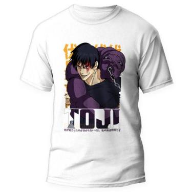 Imagem de Camiseta Toji Fushiguro Anime Jujutsu Kaisen Unissex - Kamisetas Otaku