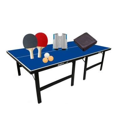 Imagem de MESA DE PING PONG MDP 15mm 1001 KLOPF + Kit Completo 5091 + Capa