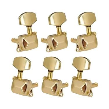 Imagem de Tarraxas De Afinar Para Guitarra Elétrica E Acústica, Tipo Semi-fechad