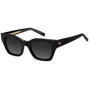 Imagem de Óculos de Sol Tommy Hilfiger Th 2264/S 807 - Preto 51-Feminino