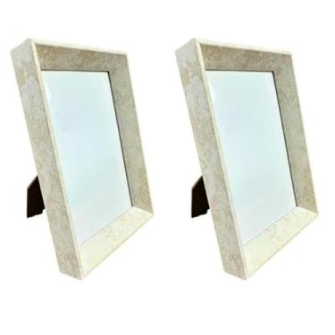 Imagem de Porta-Retrato 10x15 Decorativo em Poliestireno, PVC e MDF – Moldura para Foto e Decoração(02 KIEVS,10X15)