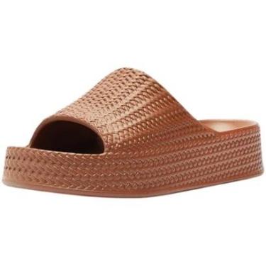 Imagem de Chinelo Feminino Slide Leve Textura Moderno Brizza Arezzo-Feminino