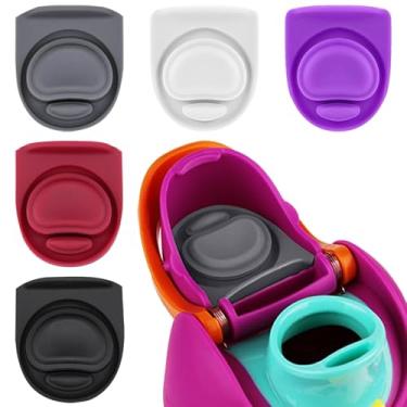Imagem de Tampa de substituição e junta compatível com Owala FreeSip 680 g 947 ml, 5 conjuntos de tampa de anel superior de garrafa de água para Owala 16/19/24/32/1,134 g acessórios de boca de garrafa de